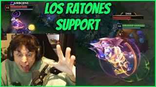 Caedrel Being Los Ratones Support King For 2 Minutes