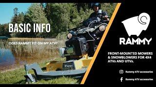 Rammy ATV accessories - basic info