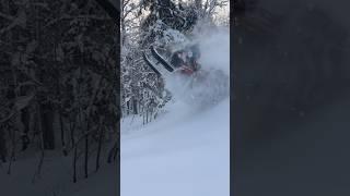Снегоход snowmobile AODES SNOWCROSS 1000 SWT в полёте #запрудклуб #снегоходы59 #winter