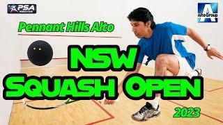 2023 NSW Squash Open | PSA Squash Matches | Sunday