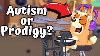 Bluey DRUMS Theory: Is Bingo Autistic or a Prodigy?? (Easter Eggs & Review of Minisode Drums)