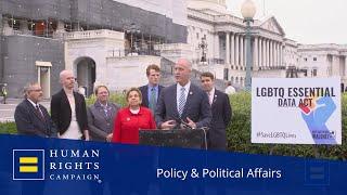 Members of Congress Introduce the LGBTQ Essential Data Act