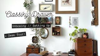 Setting up my Classiky Drawer + Desk Tour!