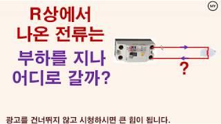 [135]R상에서 나온 전류는 부하를 지나 어디로 갈까