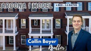 Modern New Construction Townhouse Tour in Mechanicsburg PA | 4 Bed - 3.5 Baths