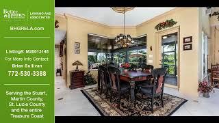 Jensen Beach Real Estate Home for Sale. $1,250,000 3bd/3ba. - Brian Sullivan of bhgrela.com