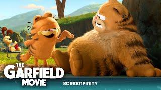 Garfield & Vic In Training | The Garfield Movie | Screenfinity