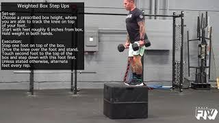 Weighted Box Step ups