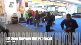 GQ Dojo Bow Out