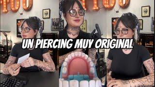 Te hago el piercing más original, cool, excéntrico, exótico,único y aesterik #asmr #piercing #humor