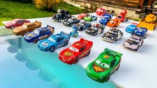 Disney Pixar Cars Lightning Mcqueen, Dinoco, Mater, Hudson, Axlerod, Finn, Frank, Guido, Mack, Shu