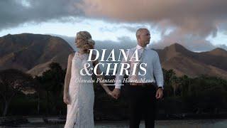 Beautiful Destination Wedding in Hawaii - Olowalu Plantation House, Maui | Chris + Diana (Teaser)