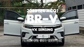 2023 (24 ACQ) HONDA BR-V VX IN PREMIUM OPAL WHITE SILVER PEARL (DECEMBER 2024)