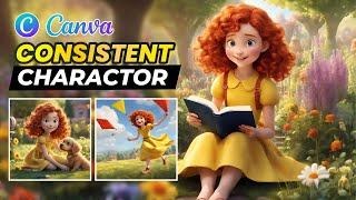 Create Consistent Character in Canva AI  Magic Studio AI