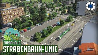 Neue Straßenbahn-Linie durch die neuen Wohngebiete in Cities Skylines 2! | Europhalia 78