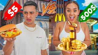 Eating The Cheapest VS Expensive Fast Food!