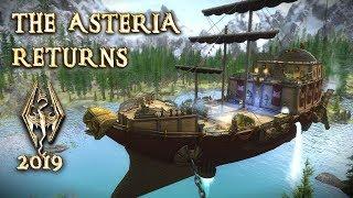 THE ASTERIA | Dwemer Airship | Skyrim SE SMS