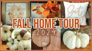  NEW! FALL HOME TOUR 2024 | FARMHOUSE FALL DECOR IDEAS