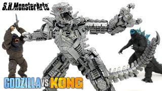 S.H. MonsterArts MECHAGODZILLA! Godzilla Vs Kong 2021 Figure Review