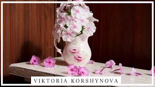 Скамейка в стиле Шебби шик. Shabby chic bench. Russian cottage