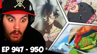 One Piece Episode 947, 948, 949, 950 Reaction - Escape From Udon Prison