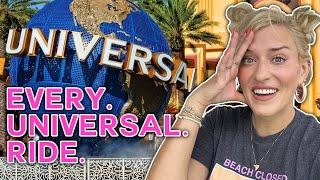 EVERY Universal Orlando Ride In ONE DAY: Universal Studios Florida | Ride & Rank Challenge