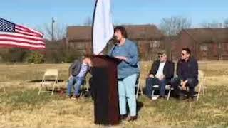 Scenes from the Ferguson Road Initiative groundbreaking