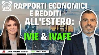 Investimenti e Redditi all'Estero | IVIE & IVAFE