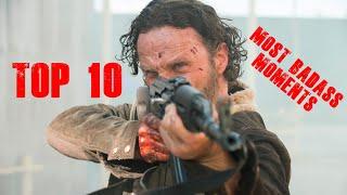 Rick Grimes Top 10 Most Badass Moments - All seasons[REMASTERED]