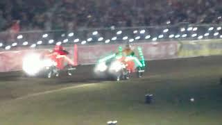 Sydney royal Easter show motorbike chariot race