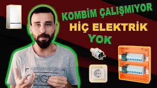 KOMBİDE ELEKTRİK YOK - KOMBİM ÇALIŞMIYOR - KOMBİYE ELEKTRİK GELMİYOR - 0507 123 41 59