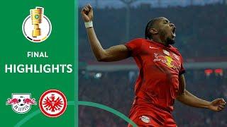 RB LEIPZIG triumphs again! | Leipzig vs. Frankfurt 2-0 | Highlights | DFB-Pokal Final