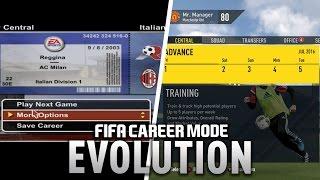 FIFA CAREER MODE EVOLUTION!! (FIFA 2004 to FIFA 17)