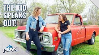 Emily Interviews The Kid: '72 Chevrolet C10 and Shop Secrets | PEAK Auto