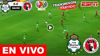 Santos vs. Tijuana partido EN VIVO hoy jornada 11 liga mx santos laguna vs. tijuana partido completo