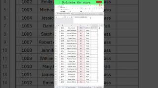 How to use Rank Formula in Excel #shorts #excel #rankexcel