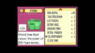 How to get Silver Powder in Pokemon Emerald