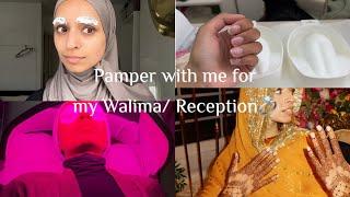 Pamper with me for my wedding reception  27/08/2024