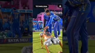 mumbai indians with chmapak robot  || technology. chmapak #mumbaiindians #rohitsharma #ipl2025 #ipl