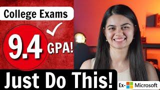 How to study for College Exams ? Just do this for best GPA!