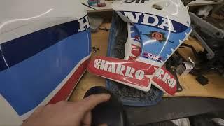 AVERÍA REPARADA EN MOTO TRAIL CLÁSICA ÁFRICA TWIN RD 750 07 / ARRARQUE DESPUÉS DE MESES