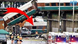 Most Shocking Train Accident Videos | Insane Heavy Equipment Fails & Terrible Plane Crashes 2022