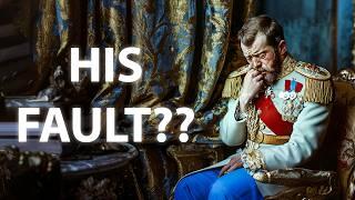 Was the TSAR to blame for the Russian Revolution???