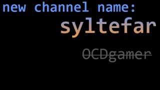 New channel name: syltefar!