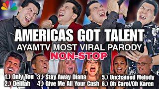 AMERICAS GOT TALENT PARODY COMPILATION | AYAMTV MOST VIRAL PARODY SONGS - NONSTOP