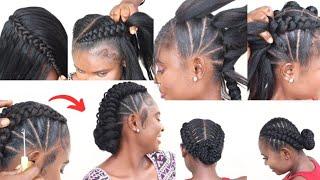  Beautiful, Unique And Easy  Braid Hairstyles You Want To Try Using Braid extension/step by step