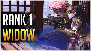 [Overwatch] Kephrii - Hanamura - Rank 1 Widow Gameplay