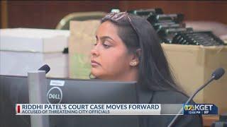 Riddhi patel's case move forward