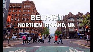 Belfast, Northern Ireland, UK - Driving Tour 4K