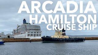 ARCADIA HAMILTON CRUISE SHIP IN ALBANY 08 March 2020 || NICKKABOO